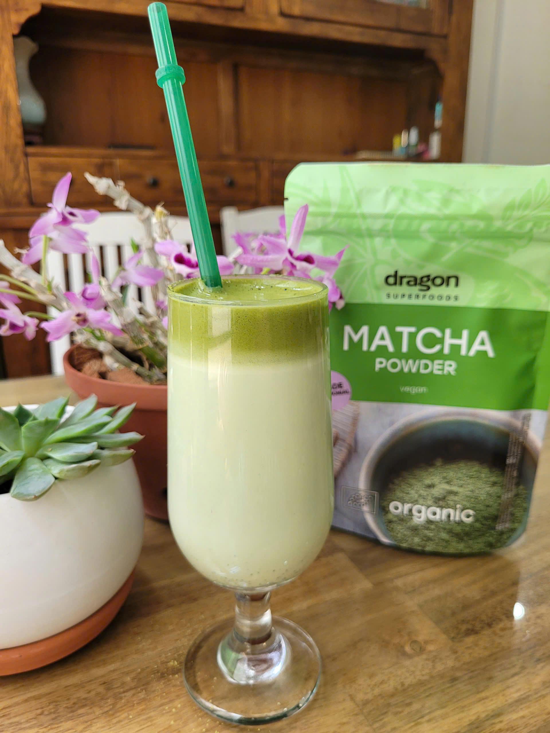 Bột matcha hữu cơ Dragon Superfoods 100g - 4