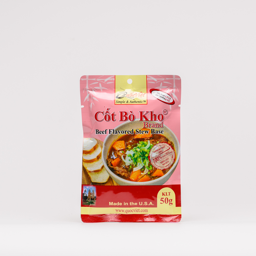 Cốt gia vị Bò Kho (Hộp 16 gói) - Vietnam Beef Flovored Stew Base-duoc-ban-tai-Droppiimart