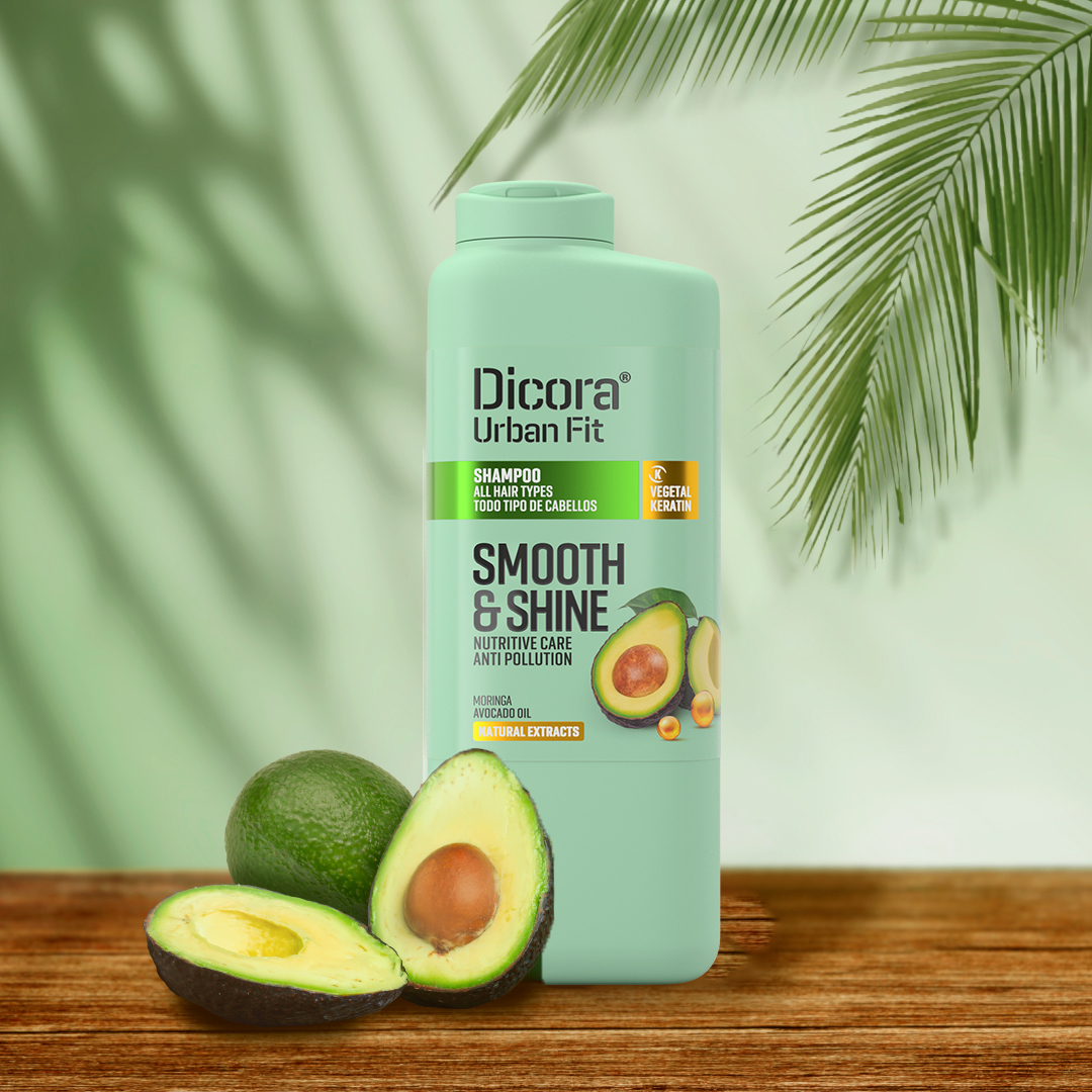 Dầu gội Dicora Urban Fit - Dành cho mọi loại tóc, chiết xuất trái bơ (400ml)