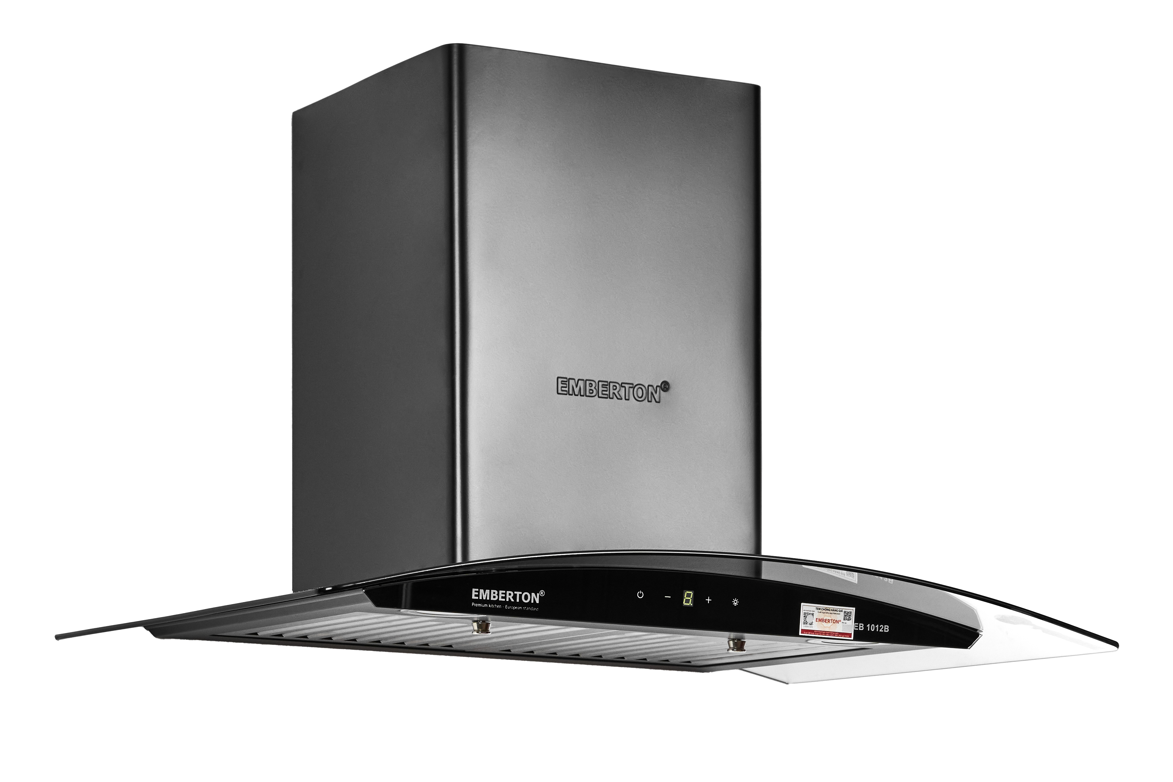 Máy hút mùi kính cong cảm ứng Emberton EB 1012B - 70cm