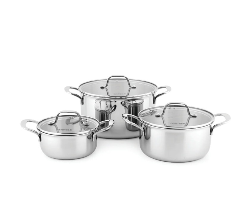 Bộ nồi 3 món Hafele HS-CW3WX