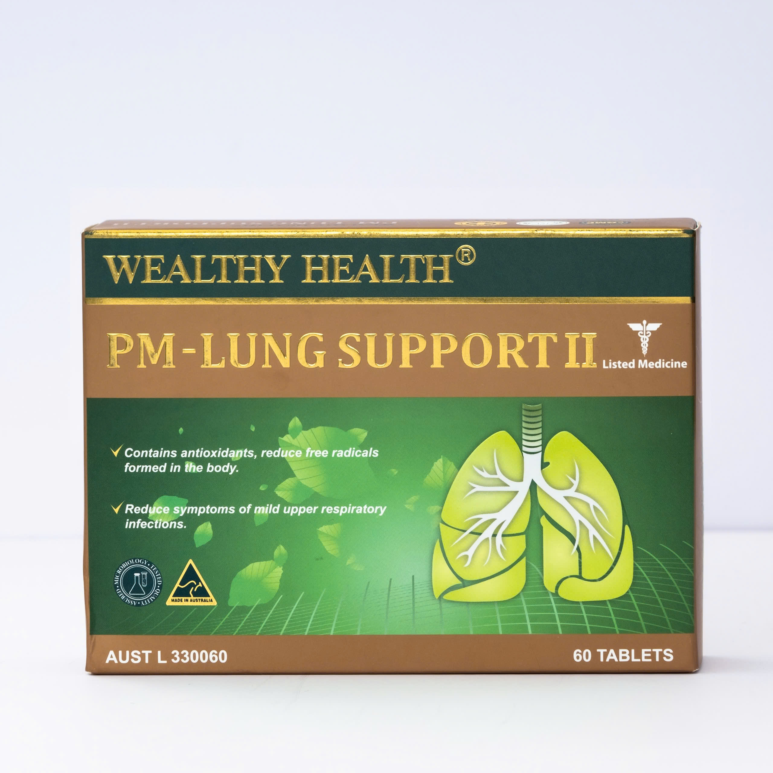 Viên Uống Tăng Cường Chức Năng Phổi PM – LUNG SUPPORT II - Phân phối chính hãng