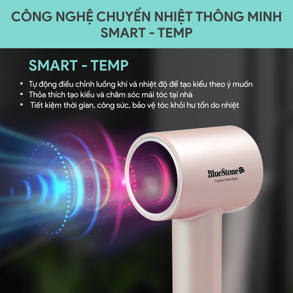 Máy Sấy Tóc BlueStone HDB-1975 1600W - 5