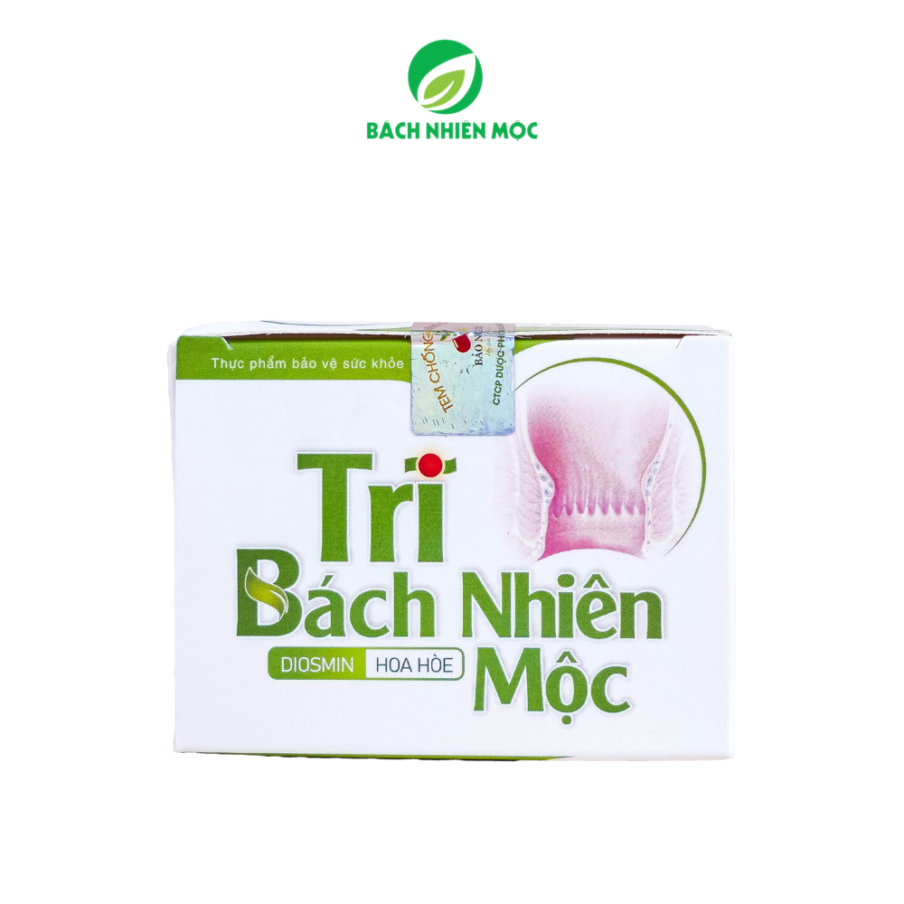 TPBVSK Trĩ Bách Nhiên Mộc hỗ trợ tăng sức bền thành mạch, giảm nguy cơ bị trĩ (Hộp 60 viên) - 4