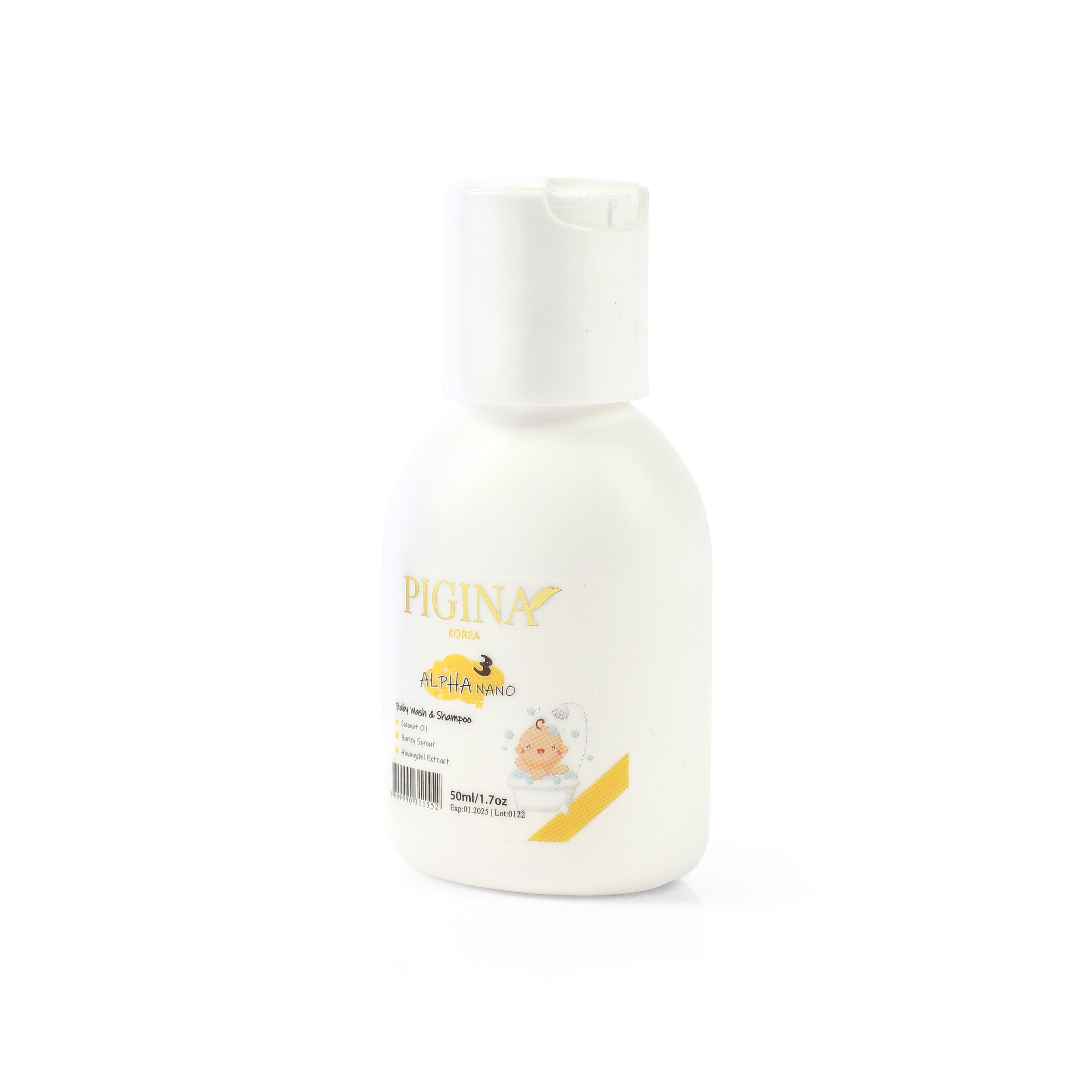 Combo 3 chai Sữa tắm gội toàn thân cho bé Pigina 50ml-duoc-ban-tai-Khoa Global group