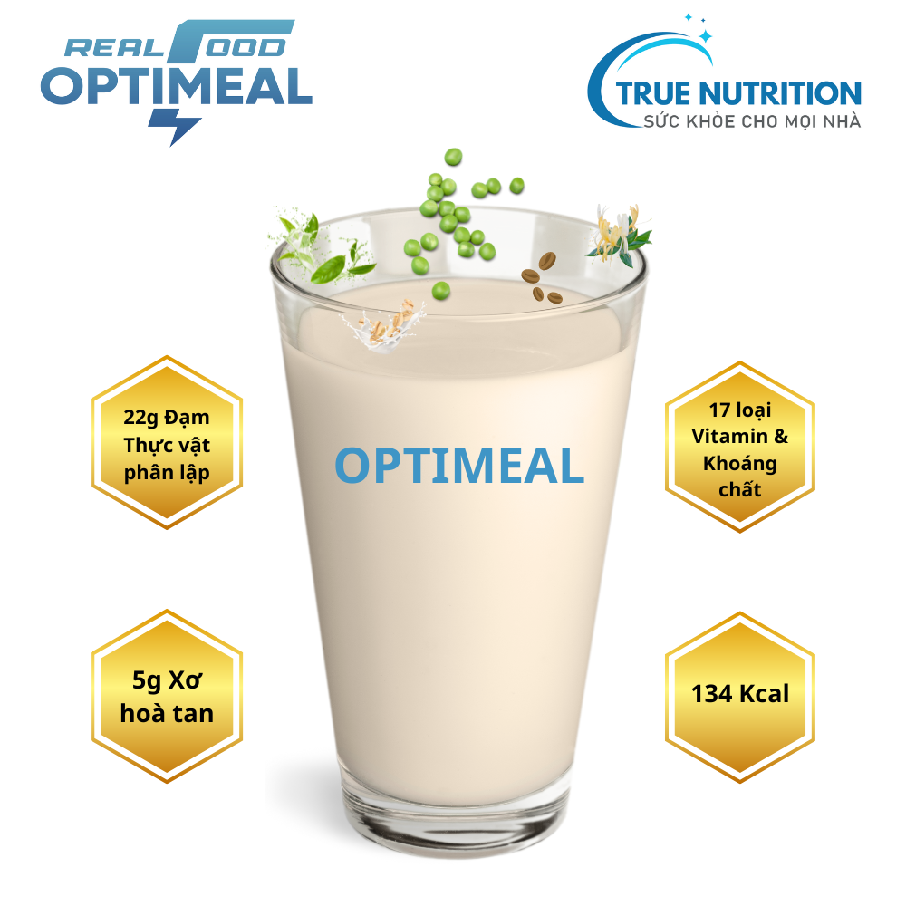 Đạm thực vật Optimeal hộp 7 gói x 20g - 2