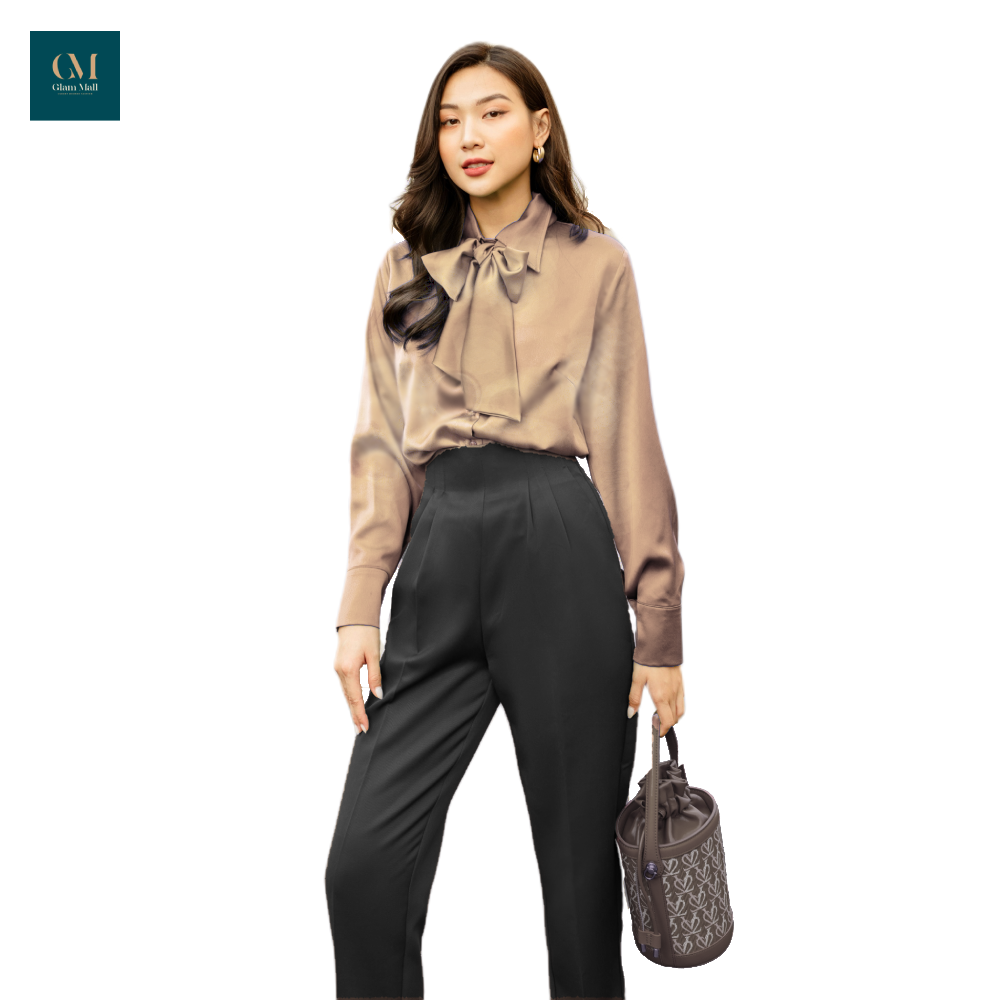 Áo lụa tay dài Doris-duoc-ban-tai-PL Home & Health Store
