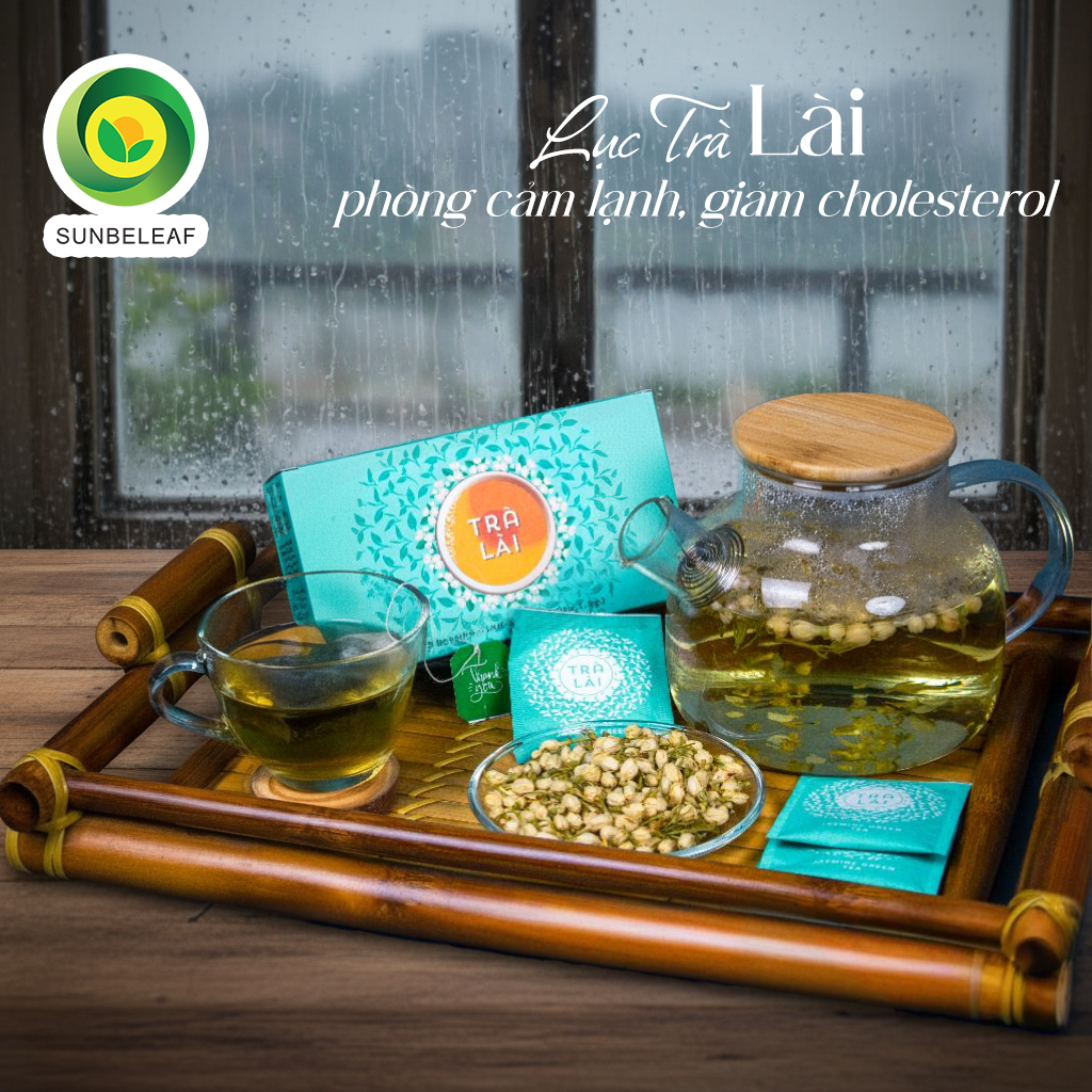 Trà Lài Sunbeleaf - Hương Thơm Dịu Nhẹ, Mang Lại Cảm Giác Thư Thái Mỗi Ngày - Hộp 20 Gói Túi Lọc