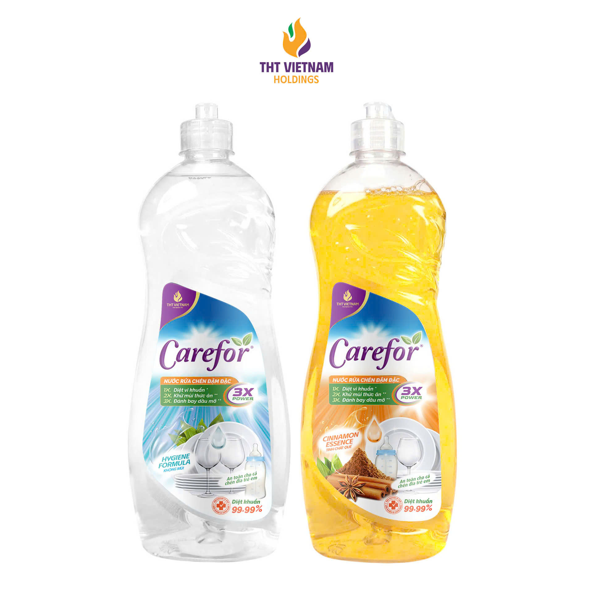 Nước rửa chén bát Carefor 800ml - Phân phối chính hãng