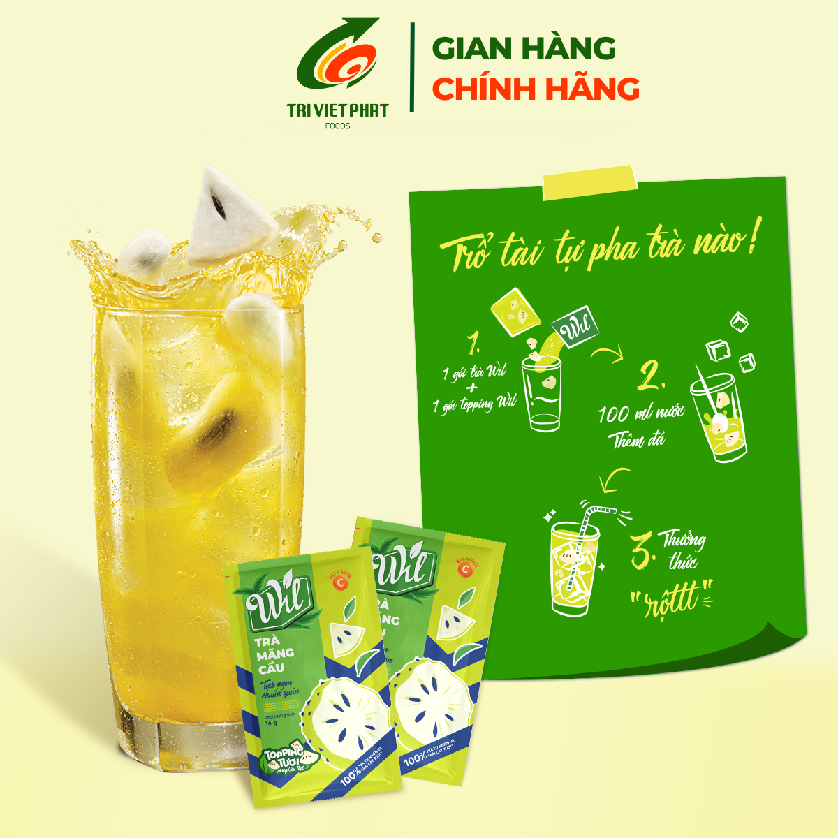 Trà mãng cầu 140g