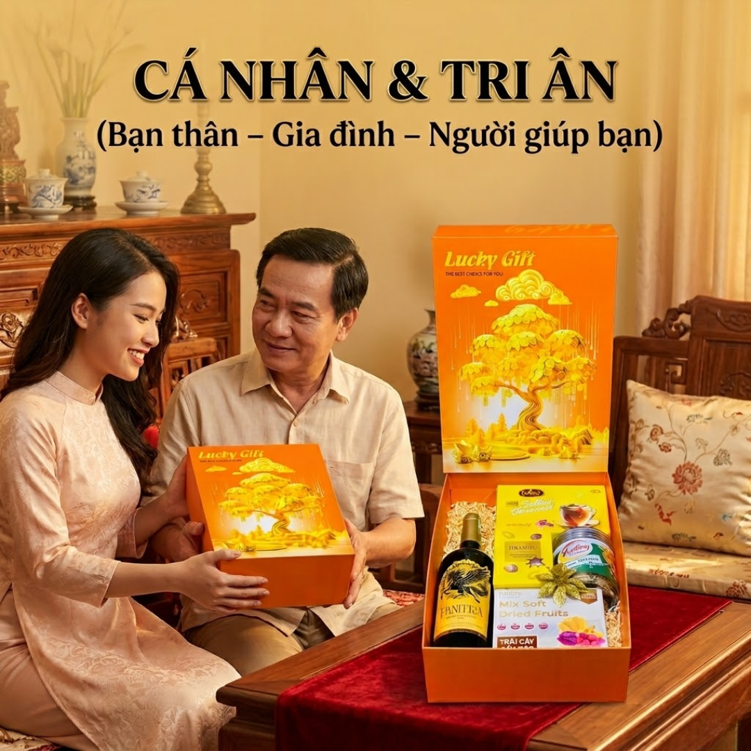 Quà Tặng Đối Tác Kim Ngọc Phú Quý – Quà Tặng Doanh Nghiệp, Gia Đình Sang Trọng (Kèm Túi Cao Cấp)