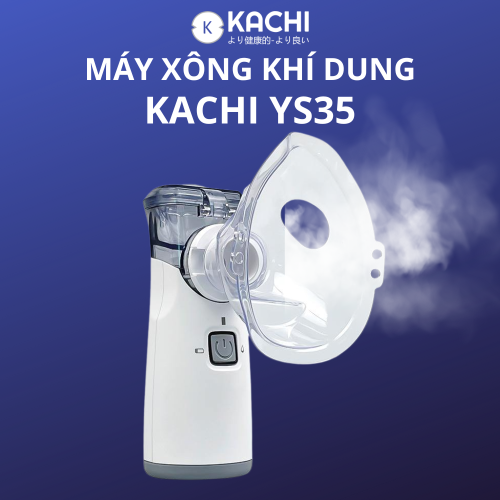 Máy Xông Khí Dung Cầm Tay Kachi YS35: Giải Pháp Hô Hấp Linh Hoạt Mọi Lúc, Mọi Nơi