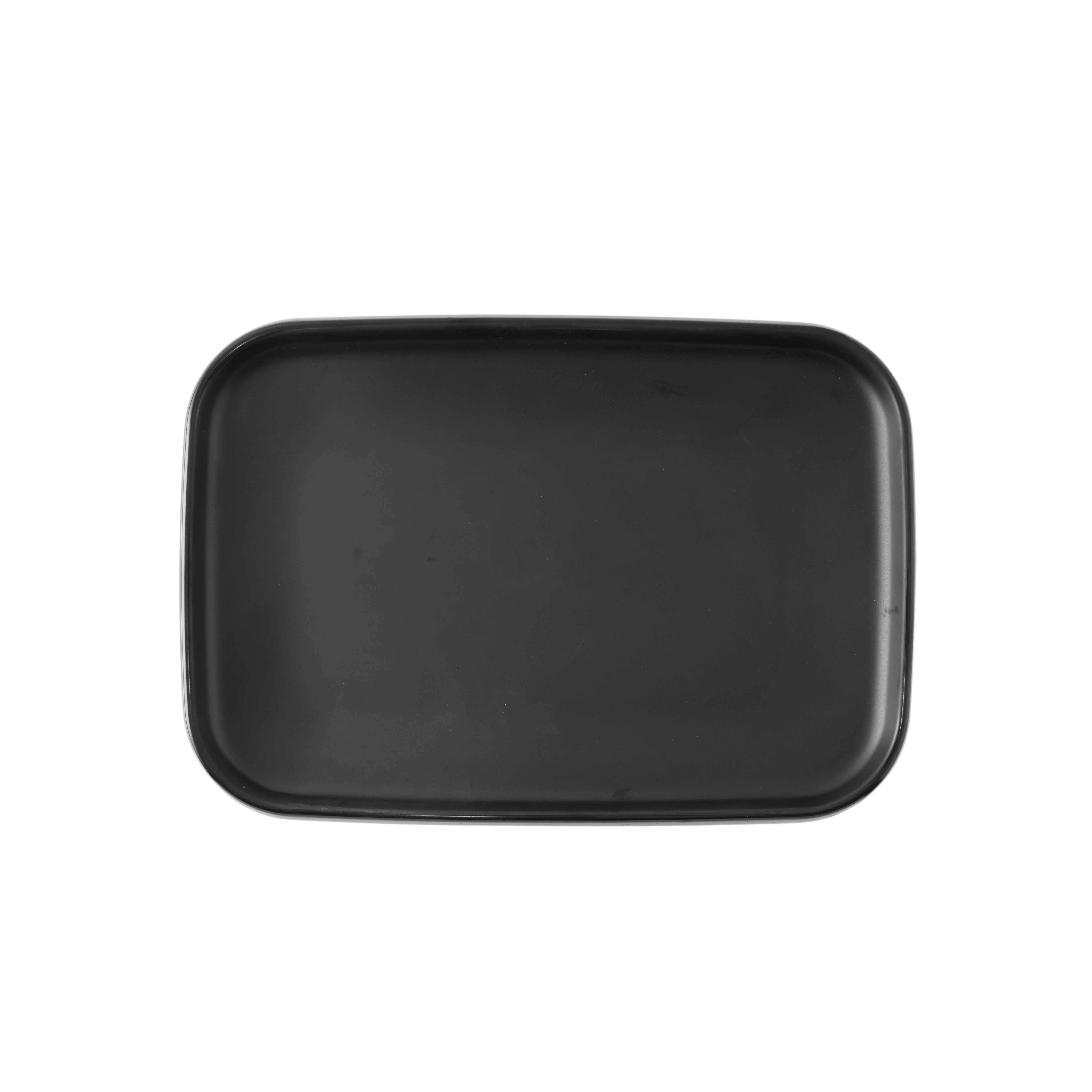 Dĩa Yangge đen chữ nhật bo cạnh_378114 - 2