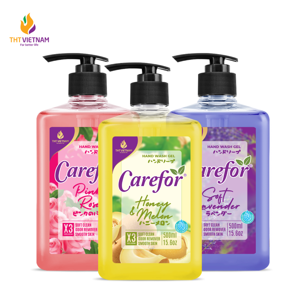 Sữa rửa tay dưỡng ẩm Carefor 500ml - Phân phối chính hãng