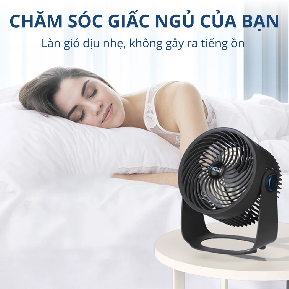 Quạt tích điện không dây pin 4000mAH Kachi MK372