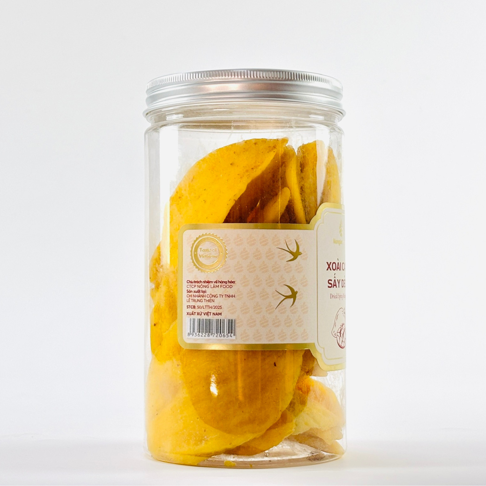 Xoài Cay Sấy Dẻo - Hũ 454g