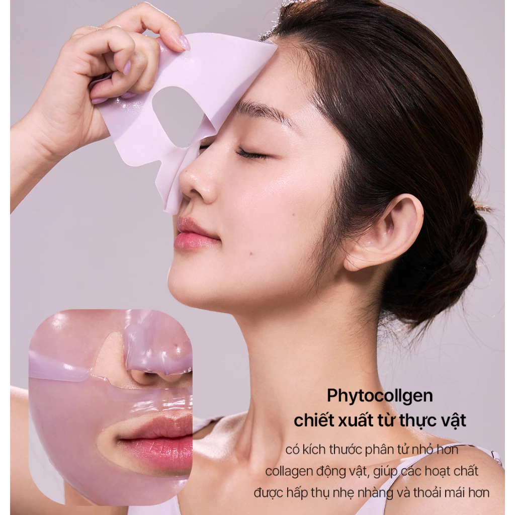 Mặt nạ thạch collagen LUVUM Slow Aging Phyto Collagen Gel Mask (hộp 5 miếng x 38g)