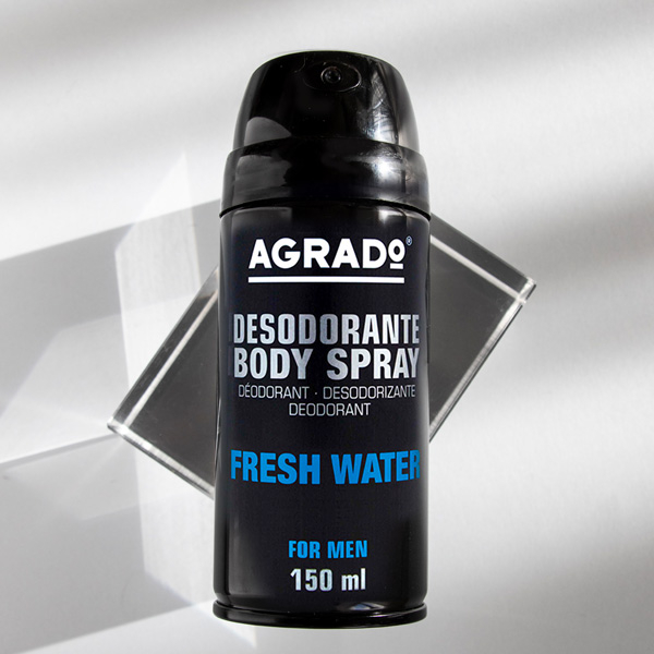 Xịt khử mùi Body Agrado - Hương nước hoa Fresh Water (150ml) - 4