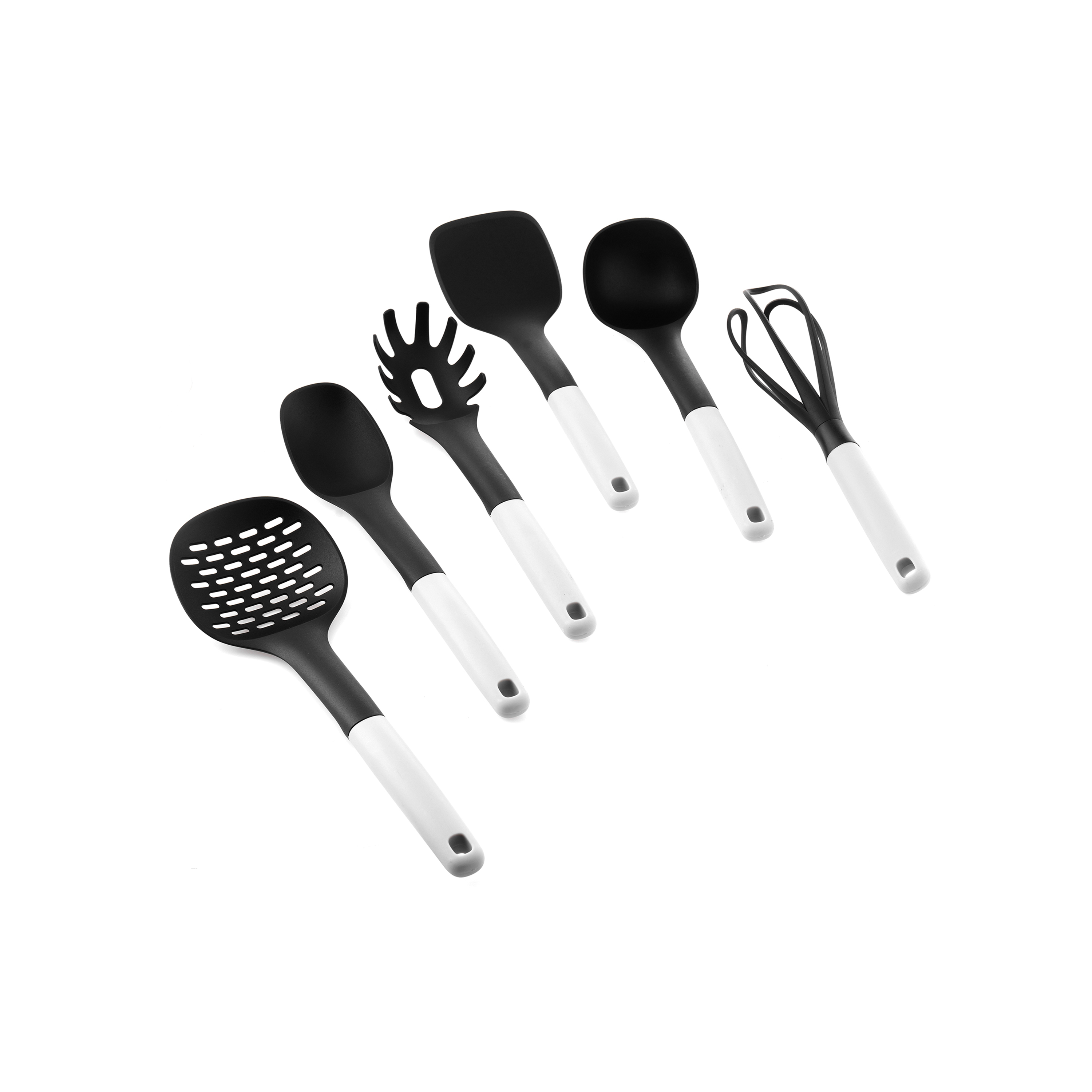 Bộ đồ dùng nilon nhà bếp set 6 màu đen - Cobi Home - 369925