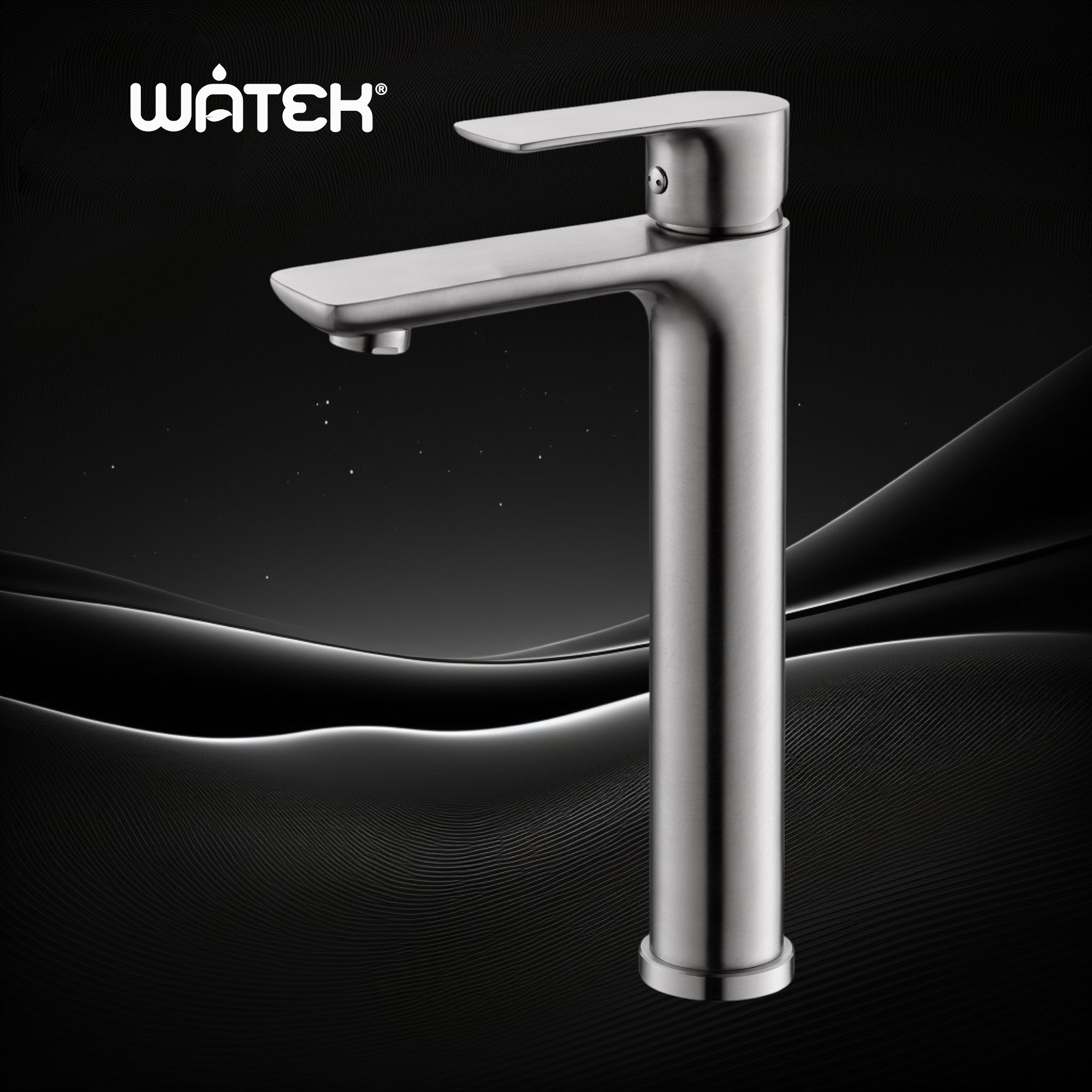 Bộ vòi trộn chậu rửa cao cấp WATEK, model WT-PB02 - Phân phối chính hãng