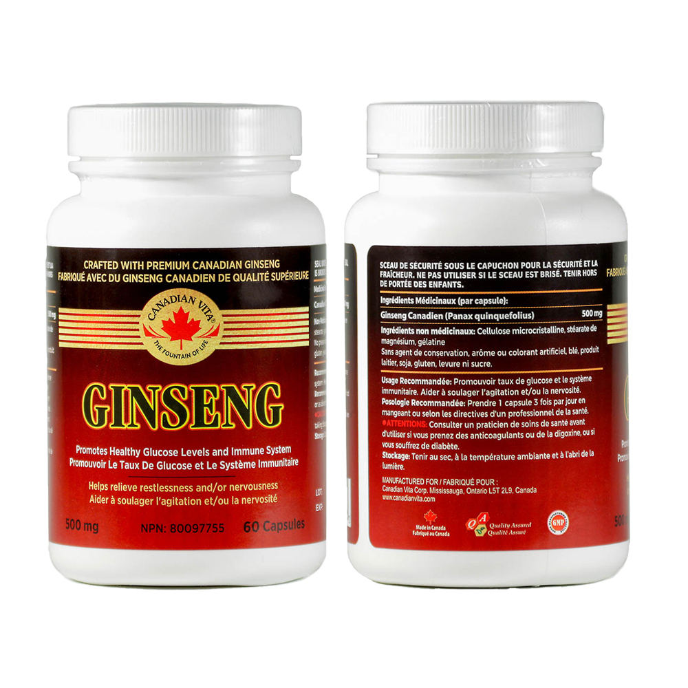 Thực phẩm bảo vệ sức khoẻ Canadian Vita Ginseng (kèm túi)-duoc-ban-tai-LifeStyle and Household Appliances