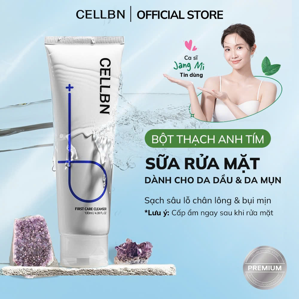 Sữa Rửa Mặt Sạch Sâu Cho Da Dầu Và Da Mụn CELLBN 130ml