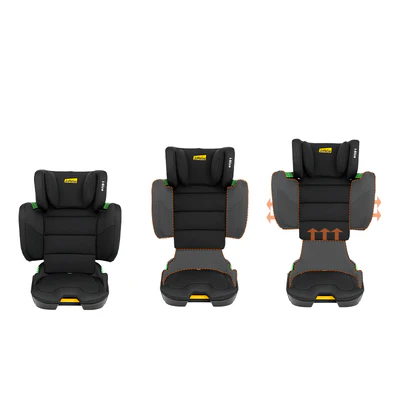 Ghế nâng chiều cao, lưng cao di động Jovikids Rober i-Size 100-150cm