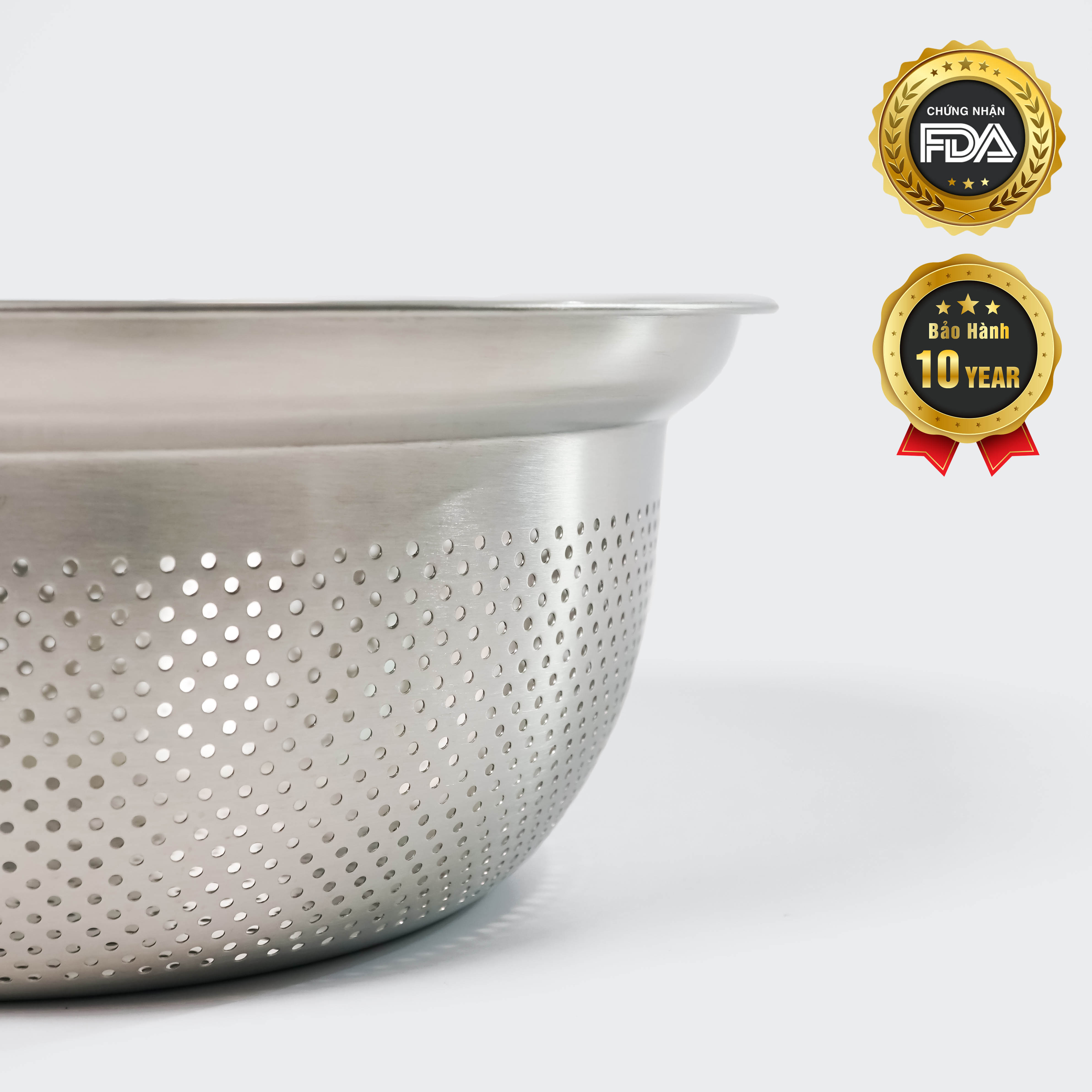 Set rổ - chậu 2 món 31cm inox 304 mã SW-021-3 - 4