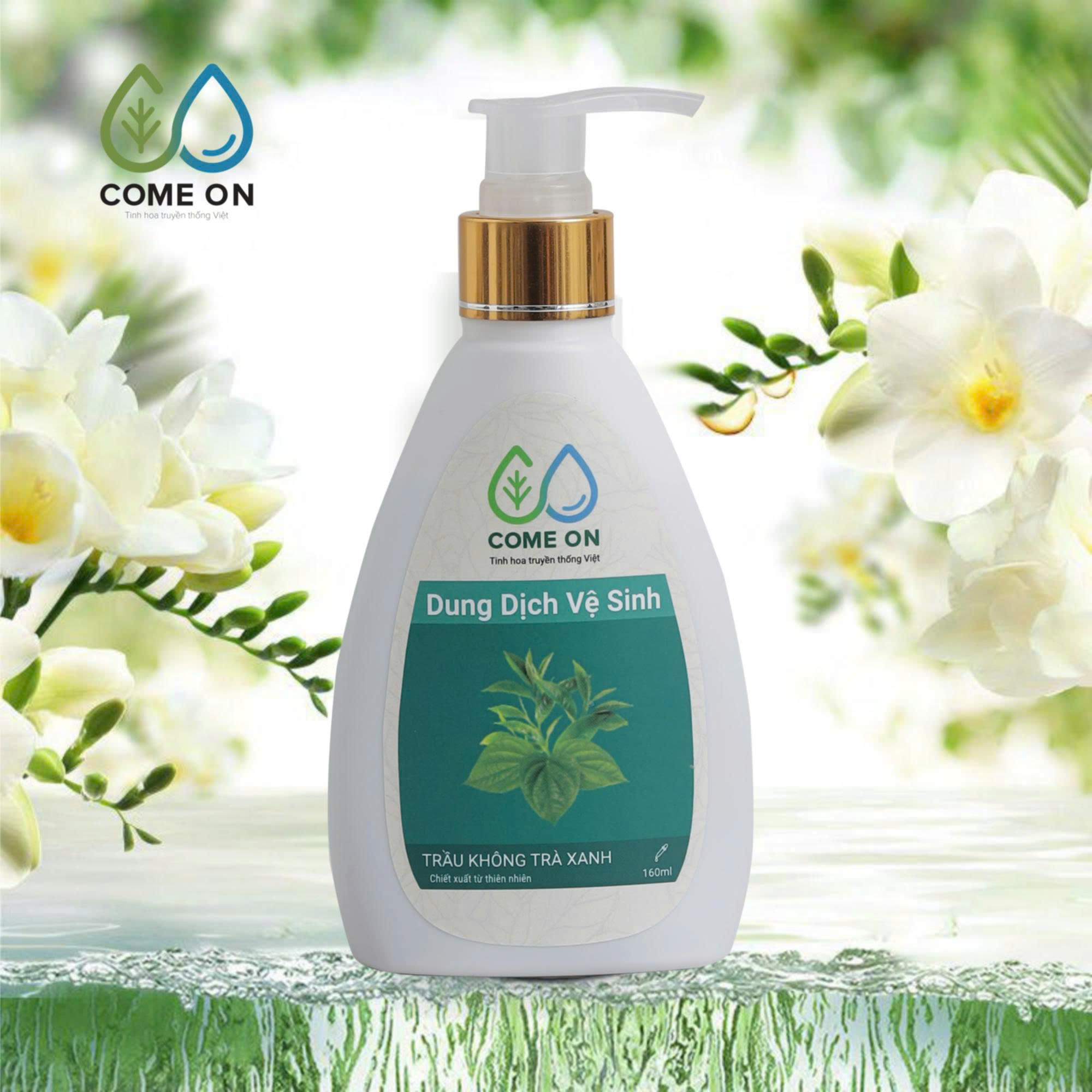 Dung dịch vệ sinh COME ON sử dụng cho mẹ bầu, nam, nữ và tuổi dậy thì 160ml