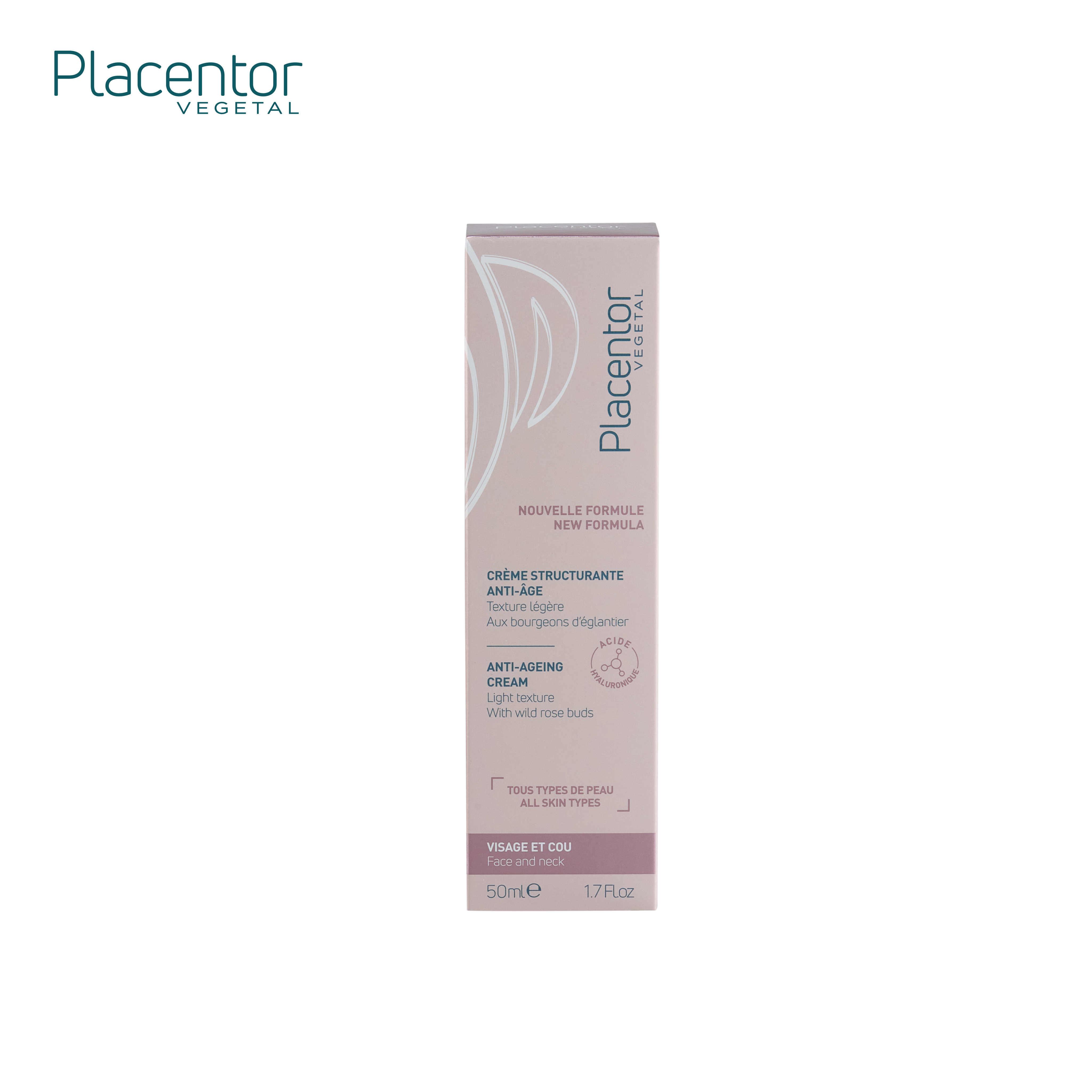 Kem Dưỡng Giúp Giảm Nếp Nhăn Placentor Vegetal Creme Structurante Anti-Age Texture Legere Anti-Ageing Cream Light Texture (Da dầu/ hỗn hợp