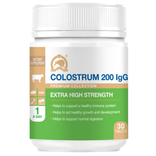 Viên nhai sữa non KGK Colostrum 200 IgG kháng thể liều cao