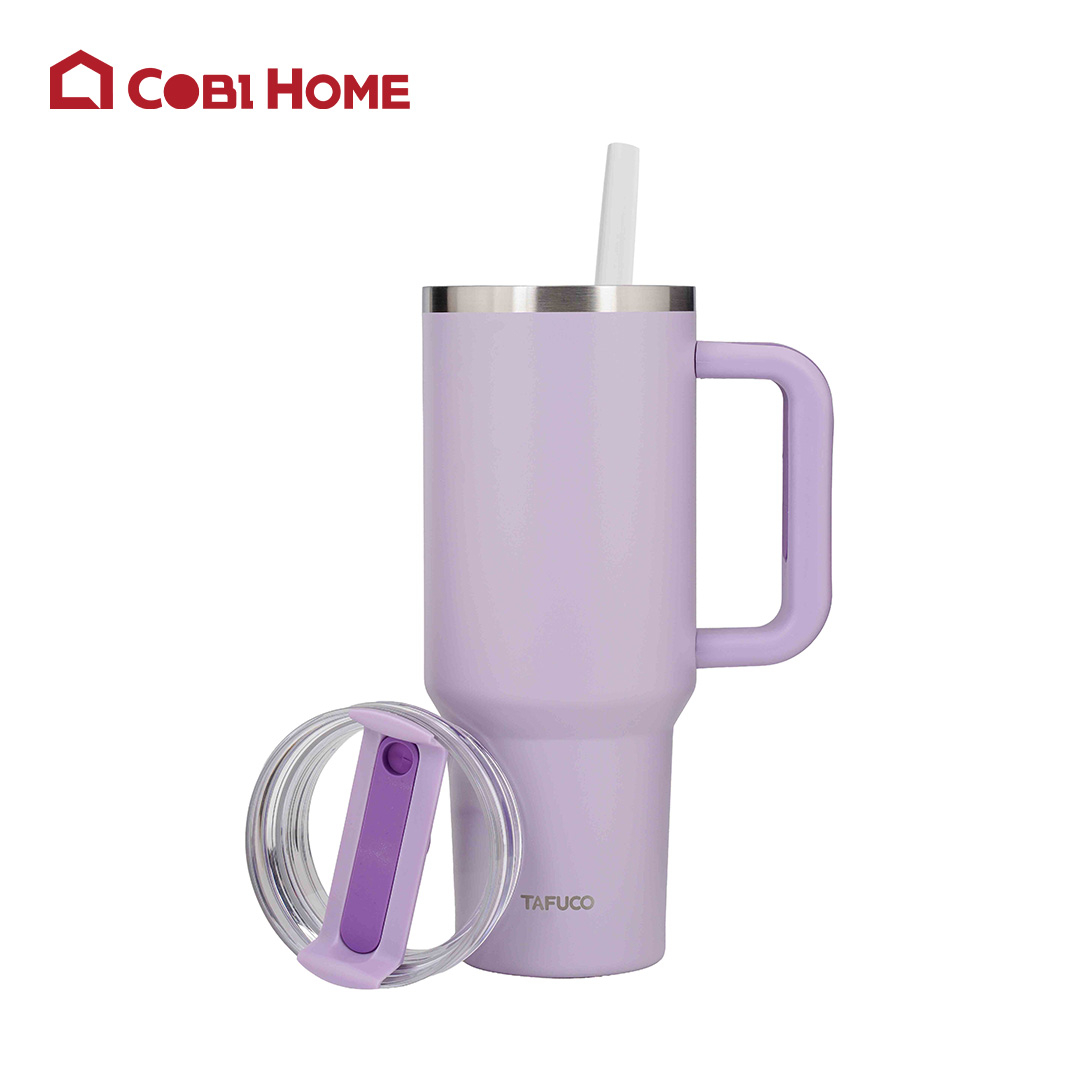 Ly giữ nhiệt có ống hút T205V 1180ml - Tím_341625