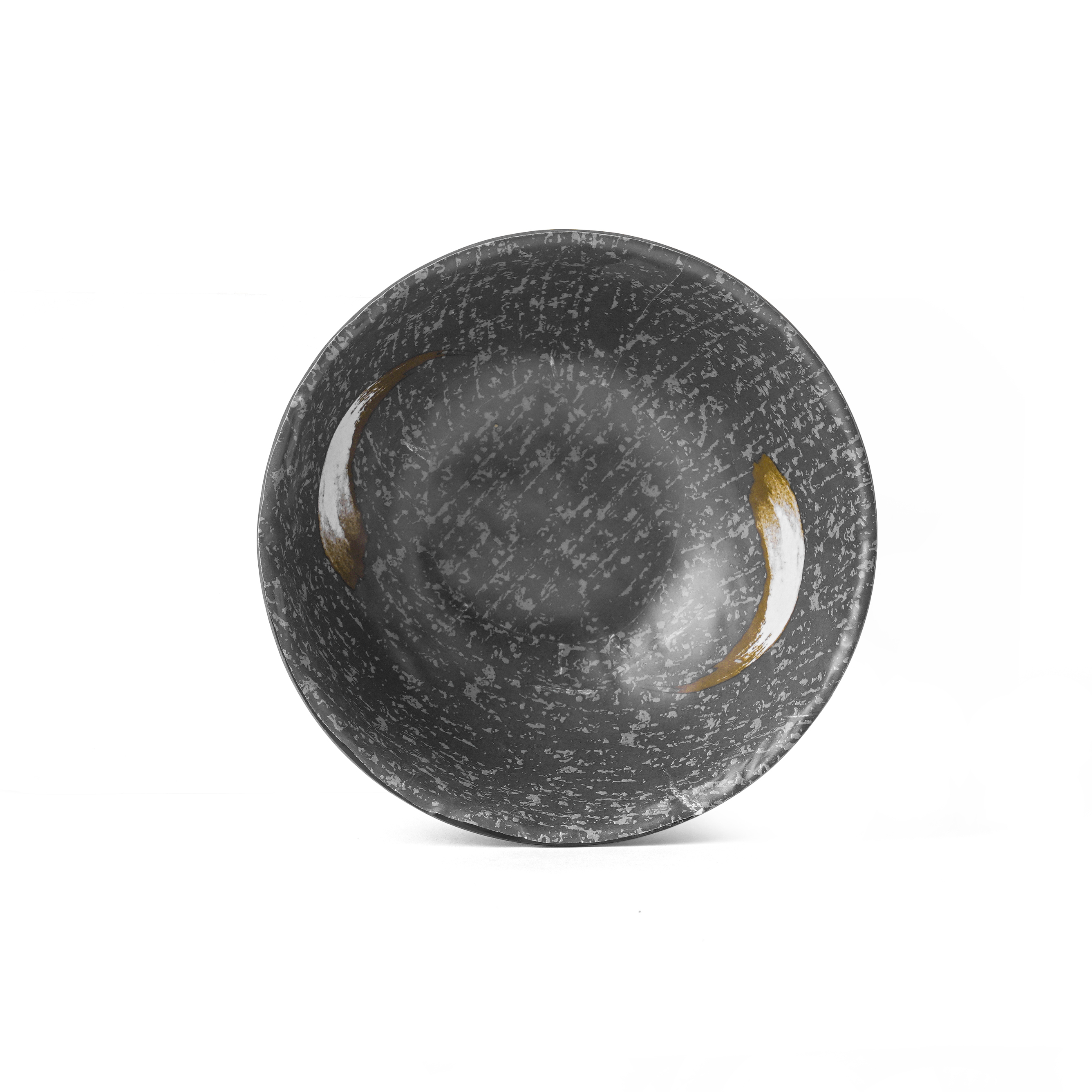 Chén đen Jamie lòng xám chấm bi Size 114*114*58mm_378230_JM169107
