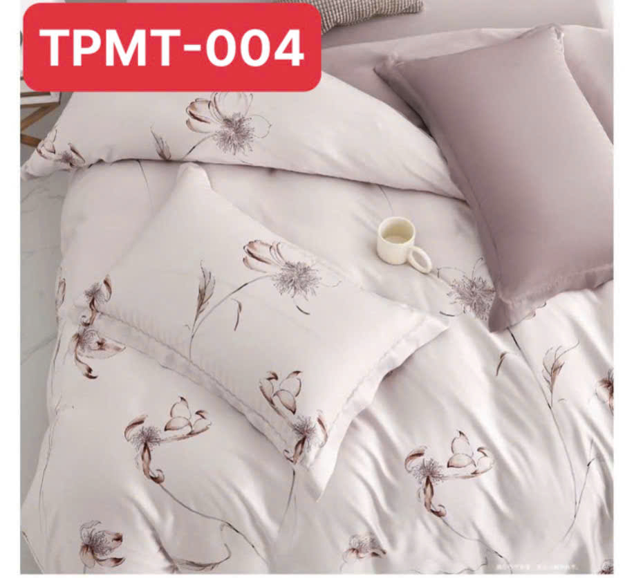 Combo mền chần vỏ gối Tencel 60s