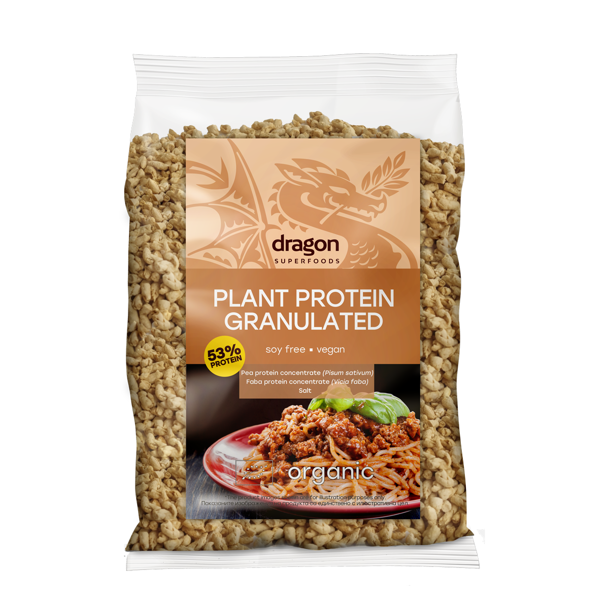 Đạm thực vật hữu cơ thay thế thịt dạng băm Dragon Superfoods 200g - Phân phối chính hãng