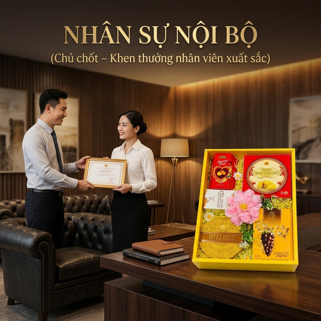 Quà Tặng Doanh Nghiệp Thịnh Lộc Bền Lâu – Quà Tặng  Tri Ân Sang Trọng Giá Tốt (Kèm Túi Cao Cấp)