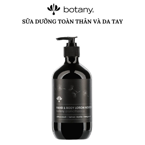 SỮA DƯỠNG ẨM TOÀN THÂN, kháng viêm, da sáng mịn Botany-tinh dầu vỏ cam quýt, chanh sim, cam Bergamot - Phân phối chính hãng