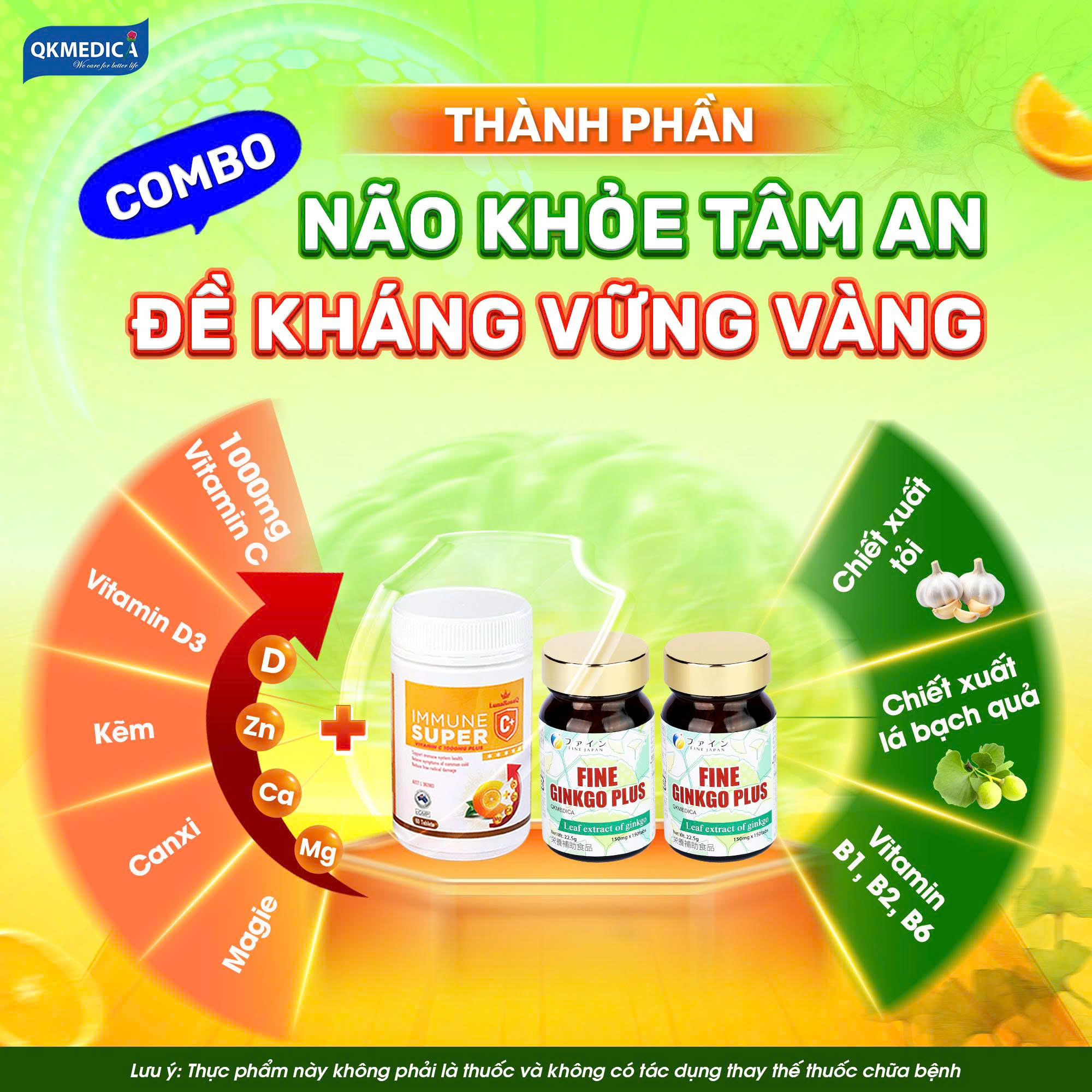 Combo não khỏe tâm an - Đề kháng vững vàng