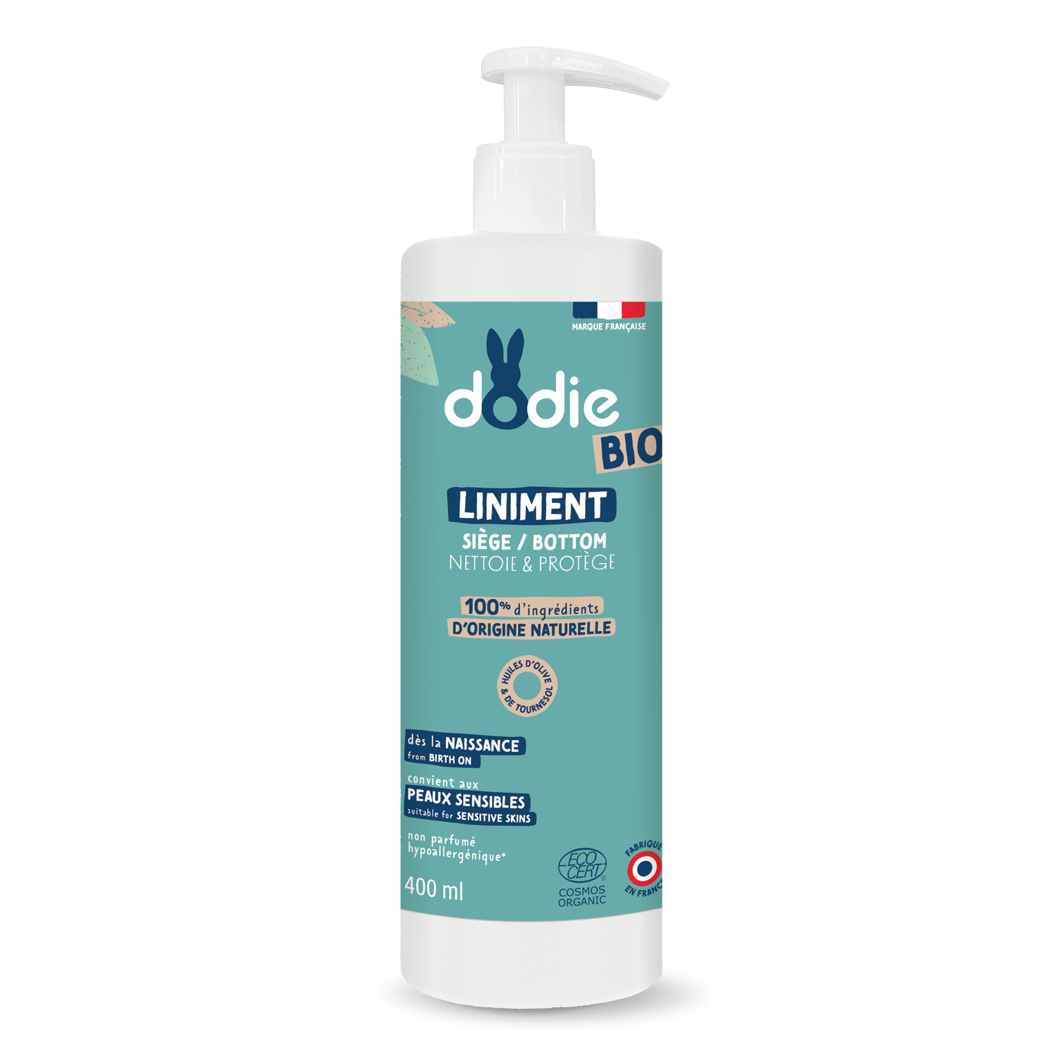 Liniment dung dịch vệ sinh chống hăm tã hữu cơ cho bé Dodie 400ml - 3