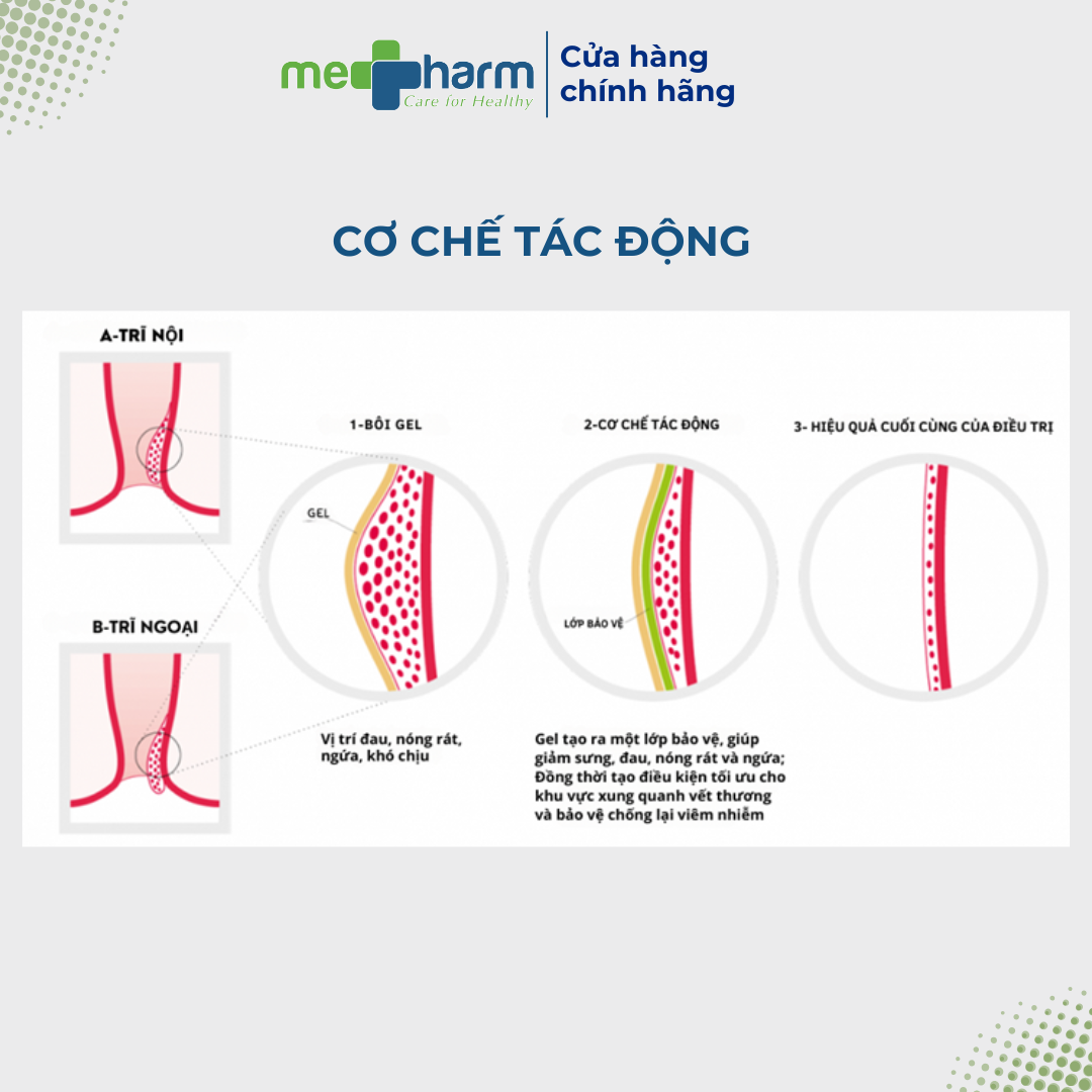 Gel bôi trĩ RECTOVENAL®ACUTE (Tuýp 30g)