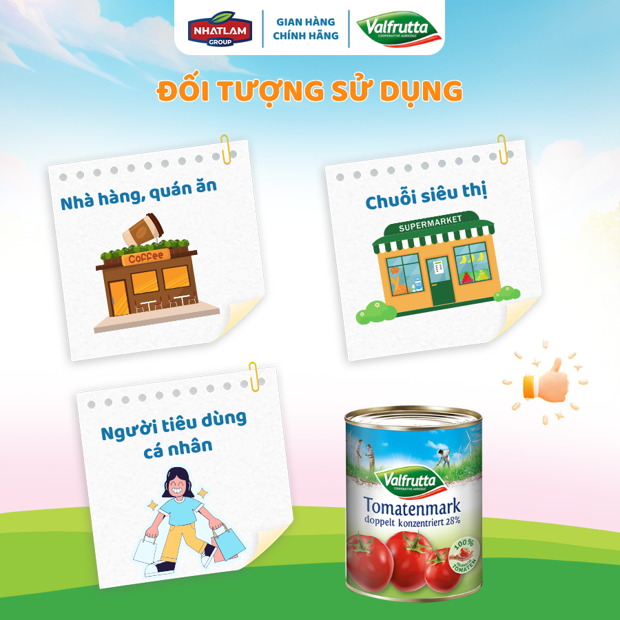 Bột Cà Chua Dạng Sệt Đóng Hộp Le Mejor 4,5 Kg – Nguyên Liệu Nấu Sốt Chuẩn Vị, Tiện Lợi