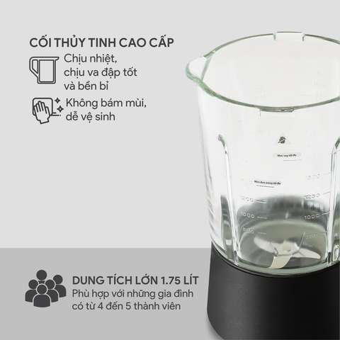 Máy Làm Sữa  Hạt Đa Năng BlueStone BLB-6028 1.75 Lít 1000W