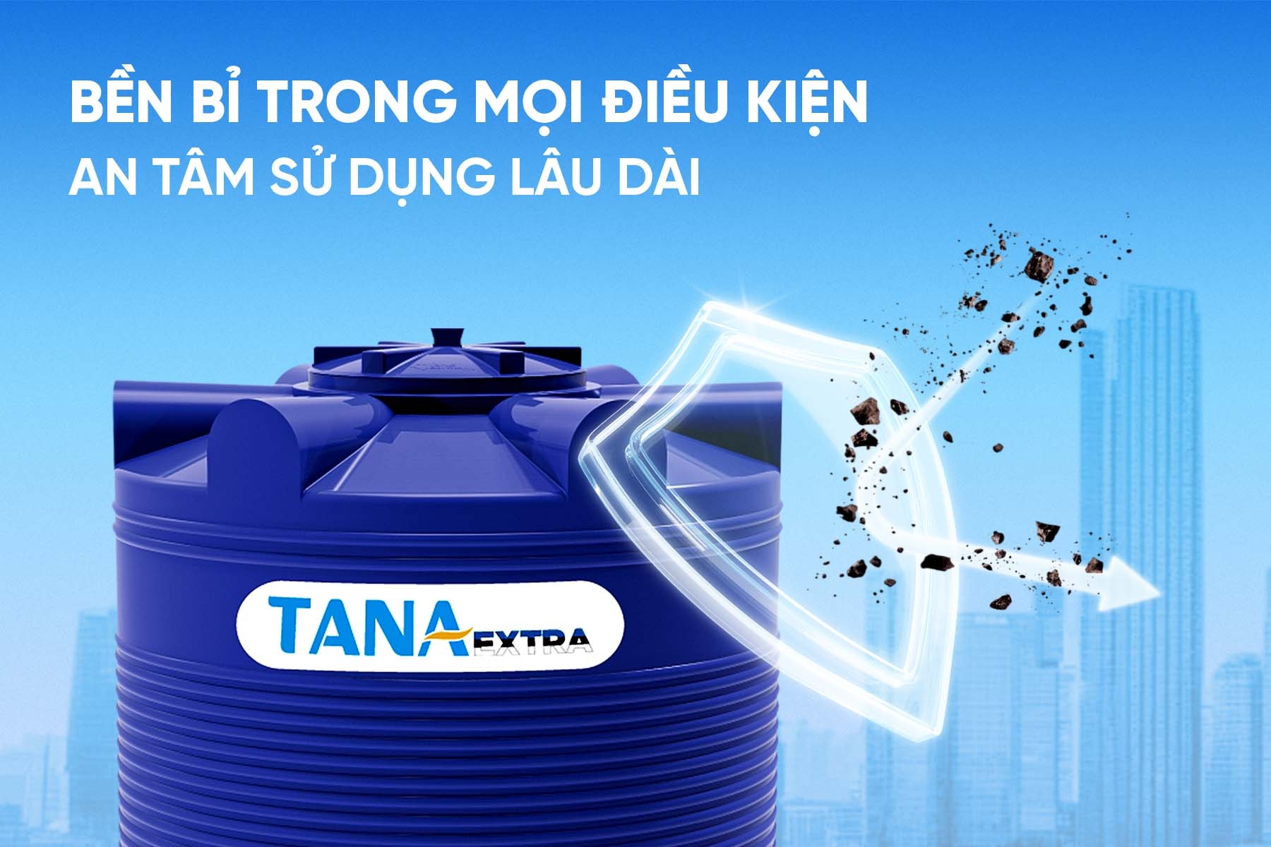 Bồn nhựa Tân Á 500D EX, CHỈ BÁN TẠI KHU VỰC MIỀN BẮC