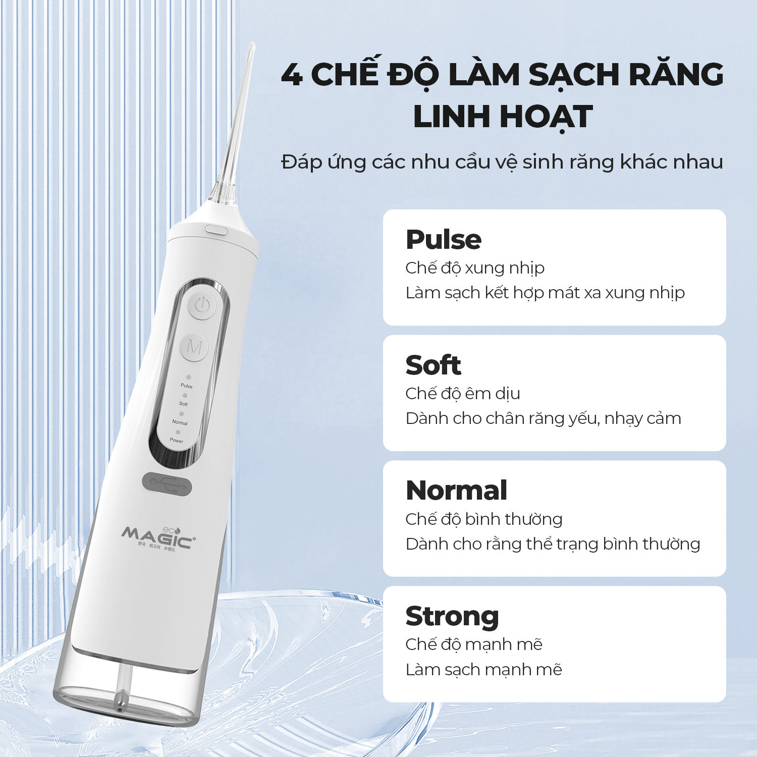 Combo chăm sóc răng miệng màu trắng
