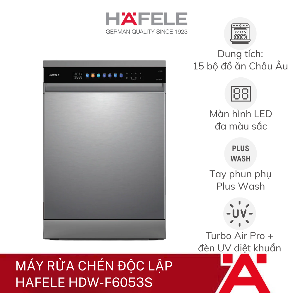 Máy rửa chén độc lập Hafele HDW-F6053S - Phân phối chính hãng
