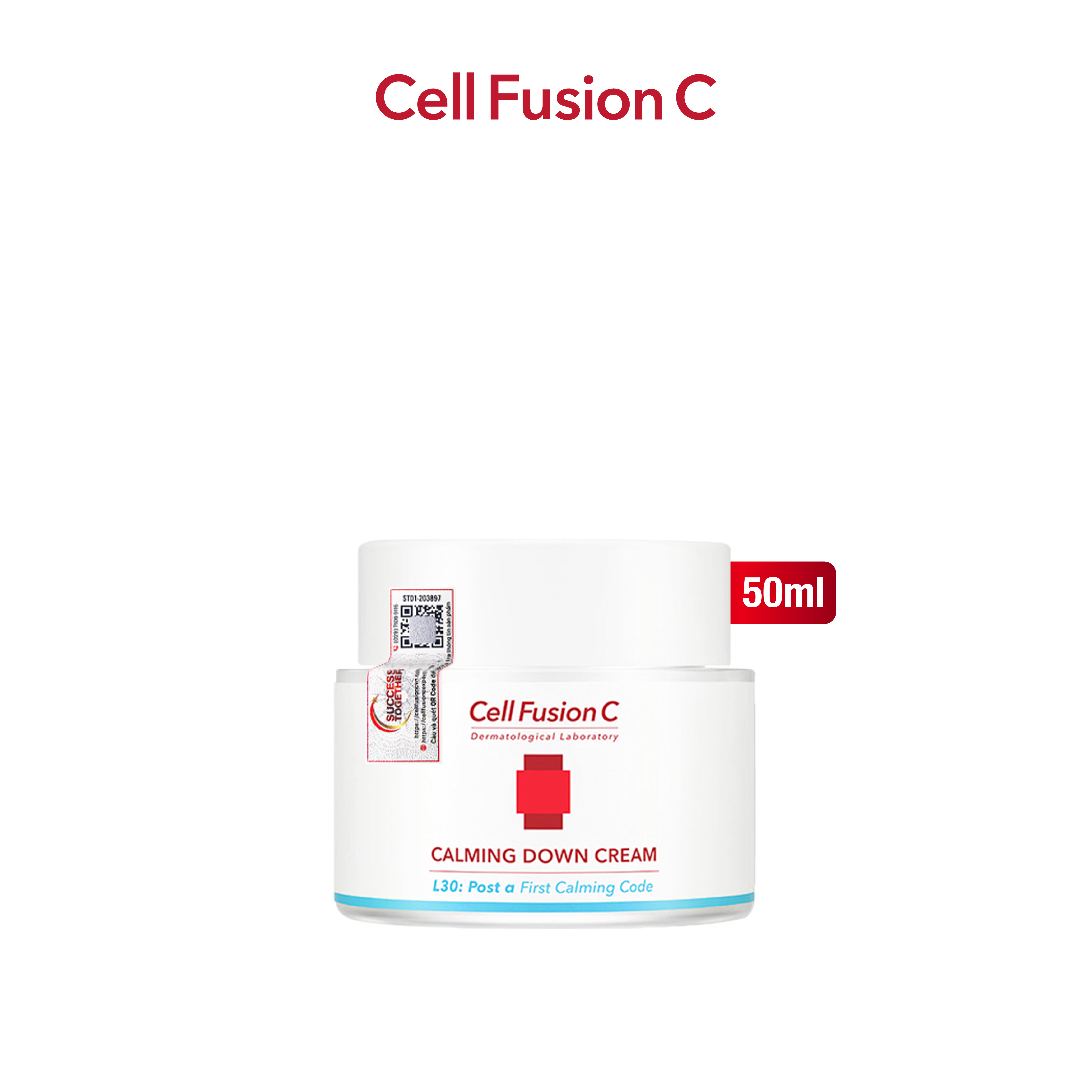 Kem dưỡng cấp ẩm & giảm ửng đỏ, dịu da Cell Fusion C Calming Down Cream 50ml - Phân phối chính hãng