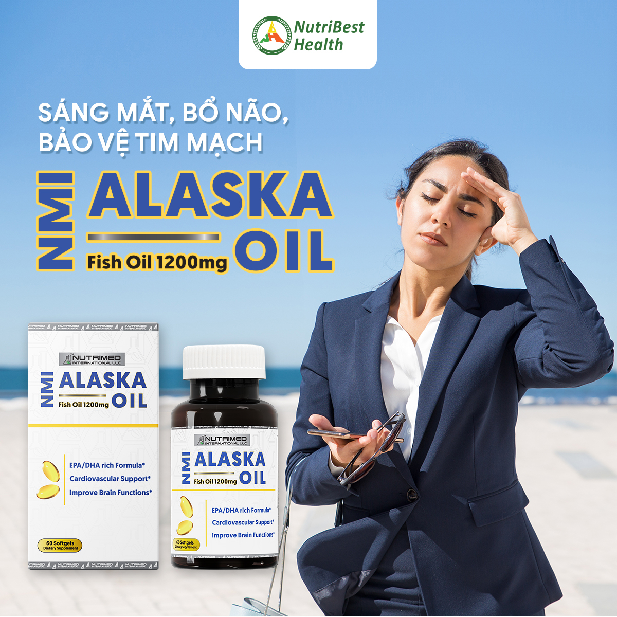 Thực phẩm bảo vệ sức khỏe NMI - ALASKA OIL