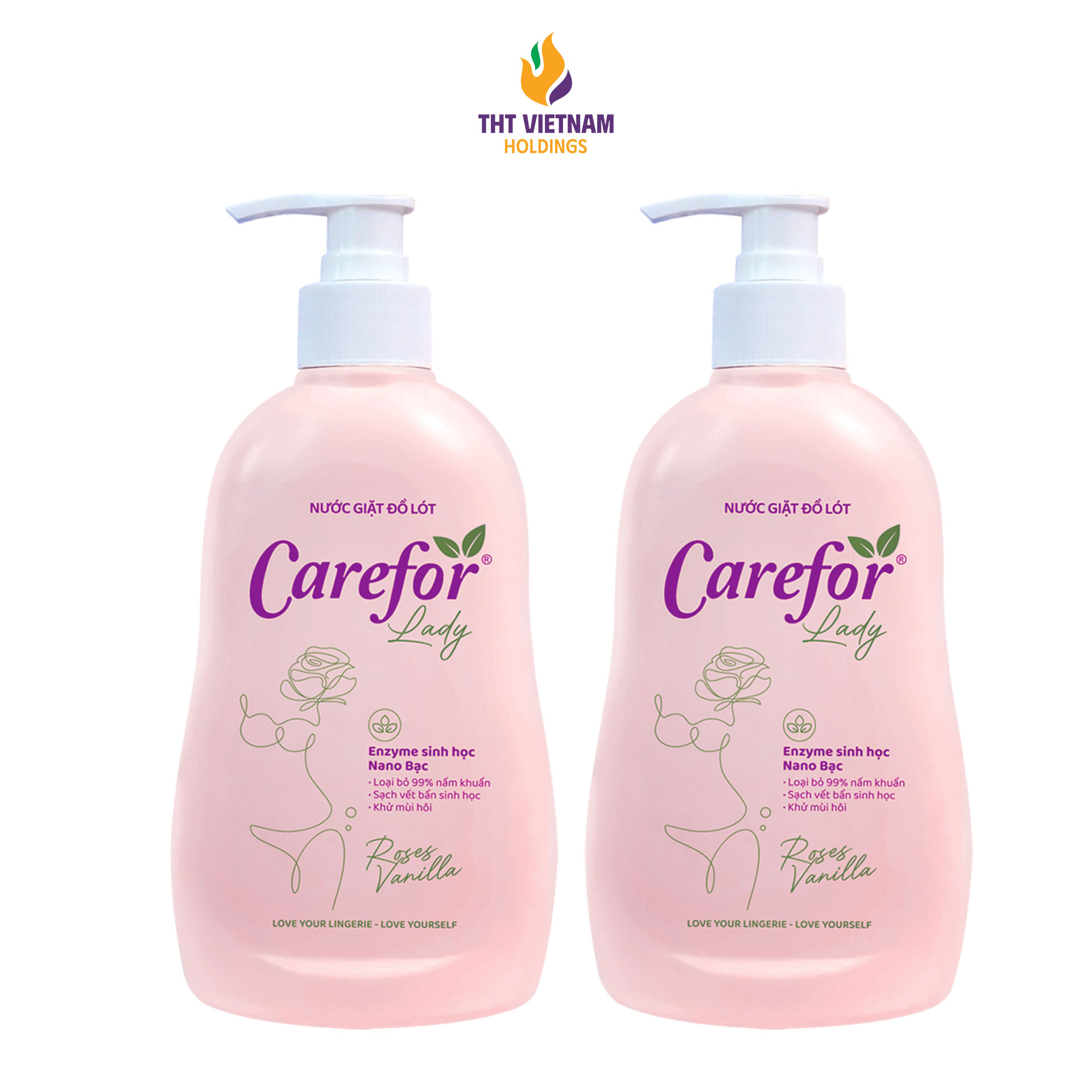 Nước giặt đồ lót Carefor Lady 300ml - Phân phối chính hãng