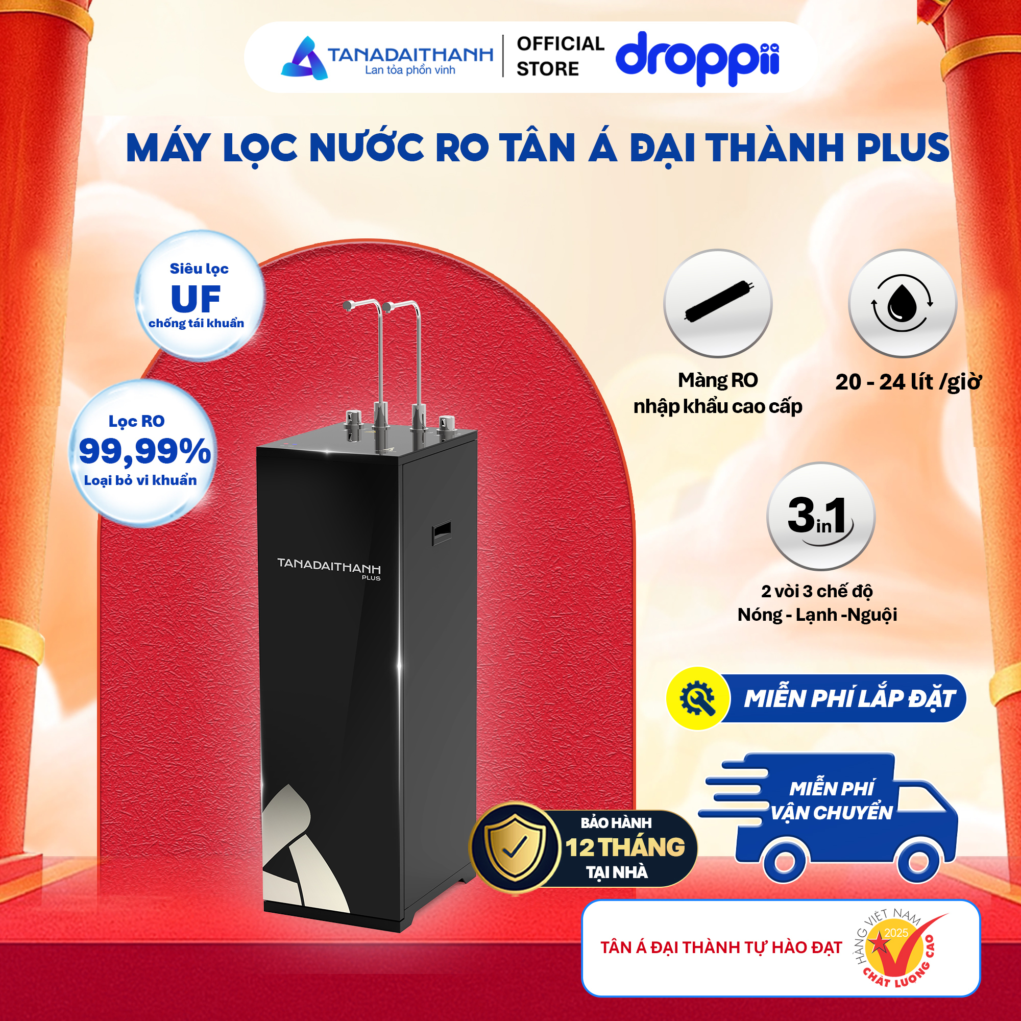 Máy lọc nước RO Tân Á Đại Thành Plus 07