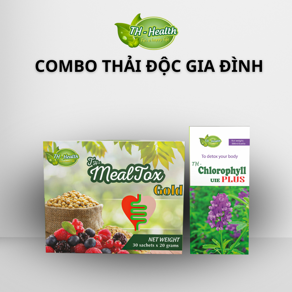 Combo Thải độc gia đình - Phân phối chính hãng